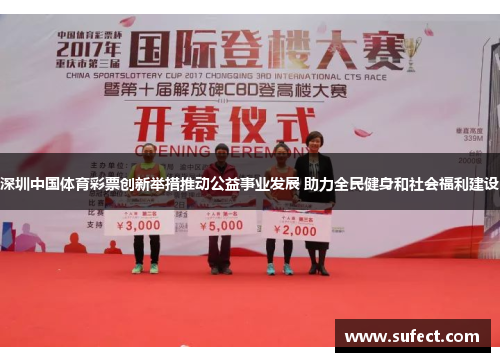 深圳中国体育彩票创新举措推动公益事业发展 助力全民健身和社会福利建设